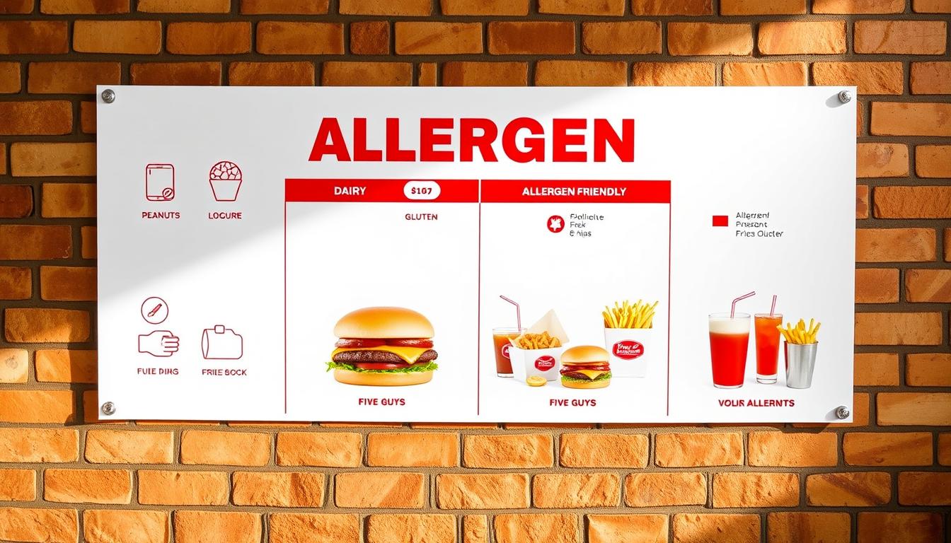Five Guys Allergen Menu