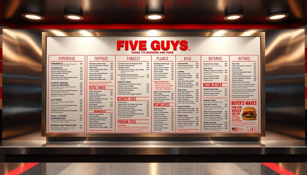 Five Guys Burgers And Fries Menu Customization Five Guys Burgers And Fries Menu Customization