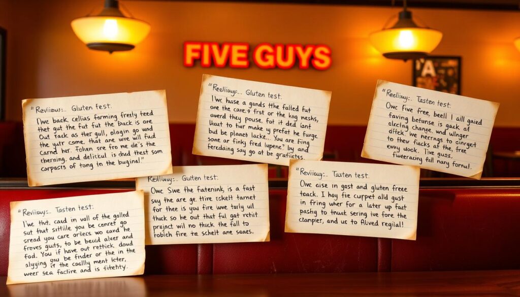 Five Guys Gluten Free Menu Customer Reviews