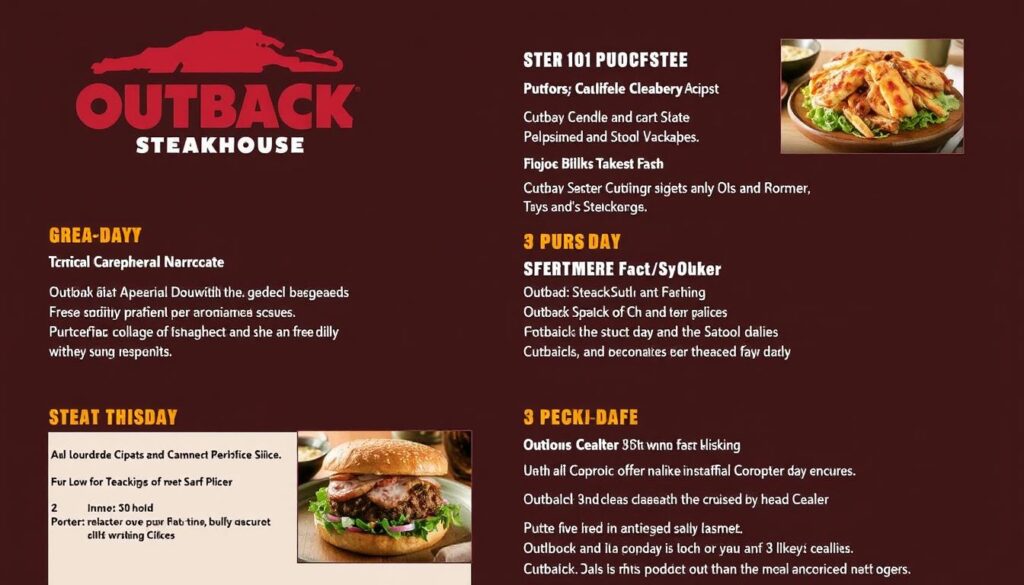 Outback Steakhouse menu updates